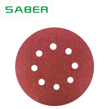 Säbel 5-Zoll-8-Löcher C-Red Paper Scheibe Scheibe