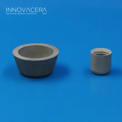 Boron Nitride-Silicon Nitride Composite BSN Ceramic Boat Crucible for Molten Metal