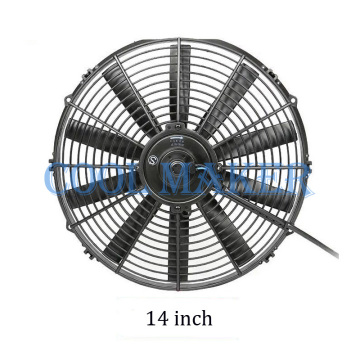 Universal Auto Air Conditioner Condenser Cooling Fan - 14 Inch