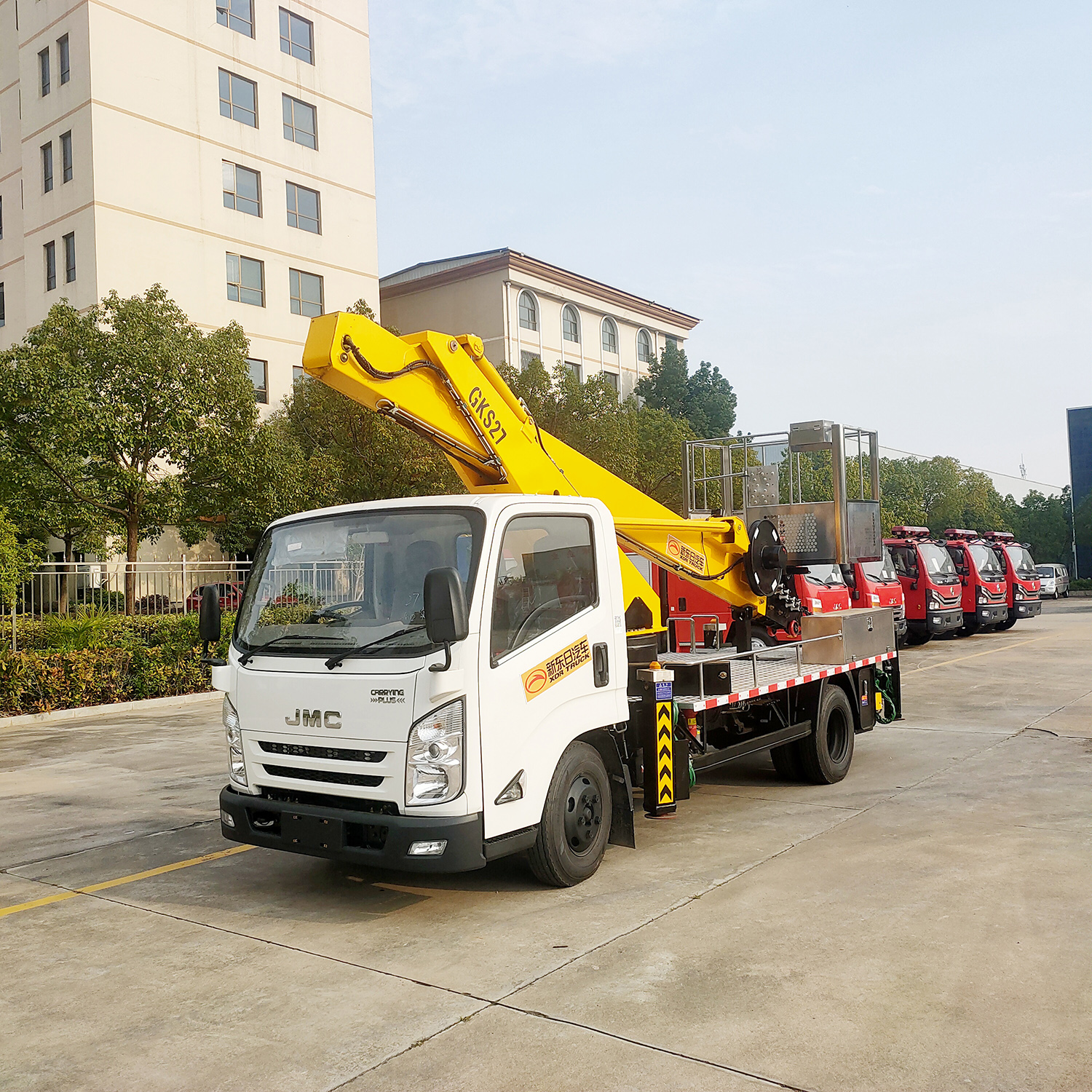 JMC 16m Telescopic Boom Lift Truck