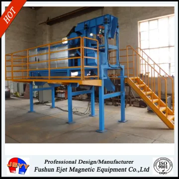 ECS-120 eddy current seperator of non-ferrous metal separator machine