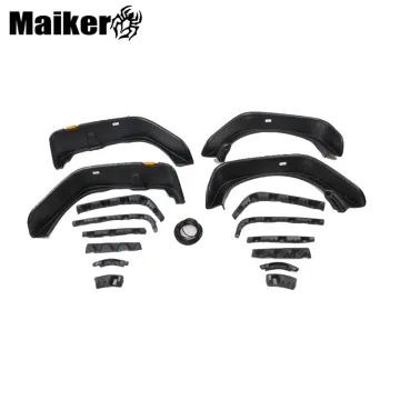 High Quality ABS Fender Trims for Jeep Wrangler JK 4x4 Fender Accessories