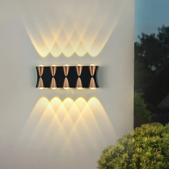 KAIFAN Up Down Aluminum IP65 Outdoor LED Wall Light for Garden Decor (4w-12w)