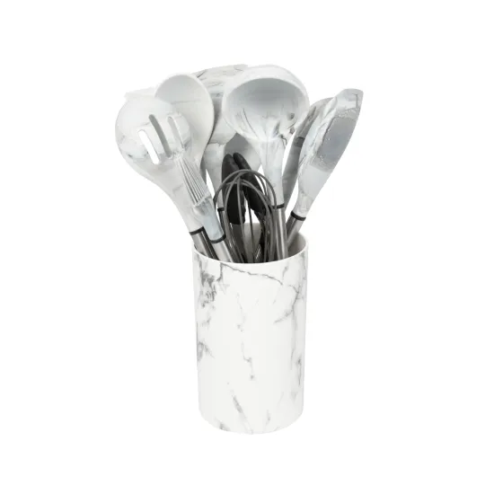 Marble Kitchen Tools and Utensils Set: New Design for Cooking Accessories