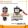 2S250-25 1'' Stainless Steel Solenoid Valve 24V 220V