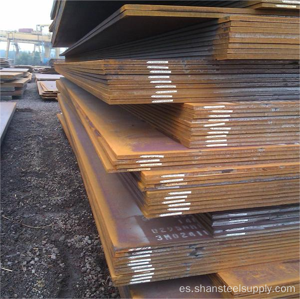 Placa de acero resistente a la clima de construcción ampliamente utilizada