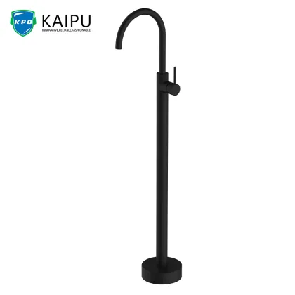 Free standing bath tub faucet