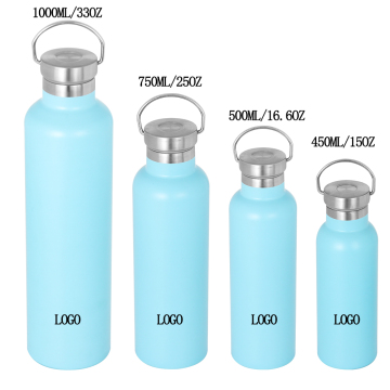 Double Wall Vacuum Insulated Stainless Steel Water Bottle & Sports Flask