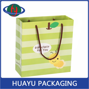 Custom Made Shopping Paper Handbag With Printing