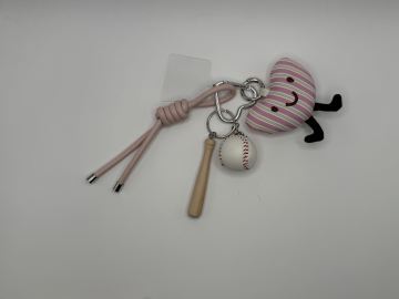 Soft Heart Plush Keychain Perfect for Everyday Use
