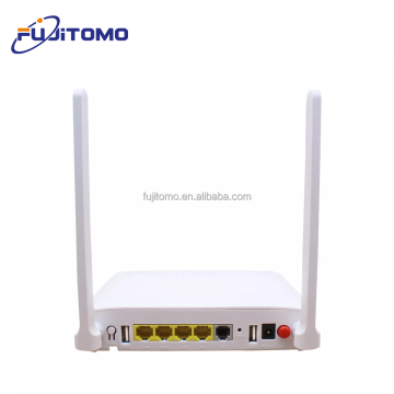 ZTE F670L V9.0 GPON ONU：ZXHN F673AV9 DUAL BAND WIFI 4GE + 1PON + 2USB 5DBIアンテナGPON ONT