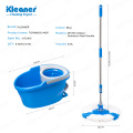 Sistema ajustado da cubeta do espanador da rotação do furacão KT2415 Microfiber