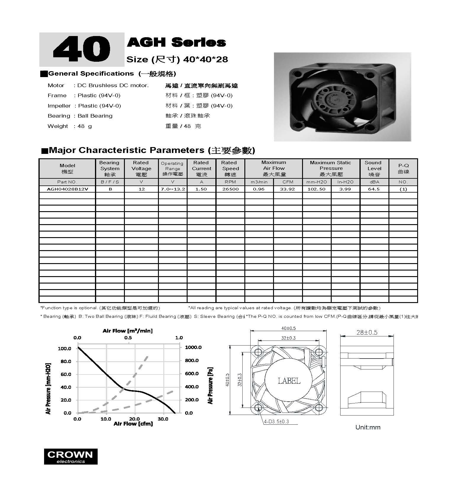 Fan Auto Car Cooling Fan