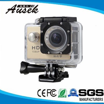 digital mini video extreme sport action camera wifi motion detection go pro h e r o 4 with EU recognized Certification