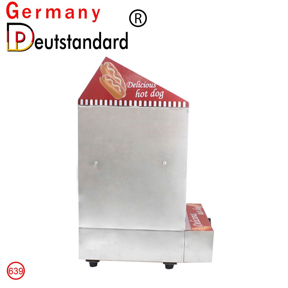 Vitrine de hot dog steamer