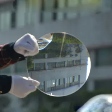 D80mm EFL 35mm solar projector PMMA fresnel lens