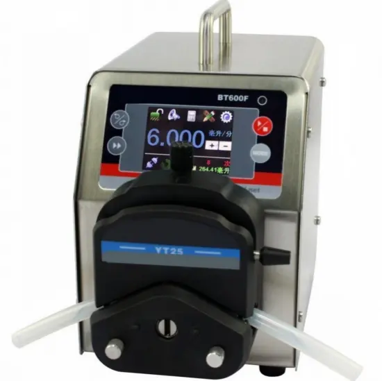 Accurate 2900ml/min brushless motor peristaltic pump