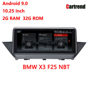 6 Core BMW X3 F25 GPS Navigation