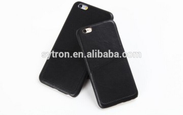 2016 new design card holder genuine leather backcase Smart Cover for iphone 6s 4.7"
