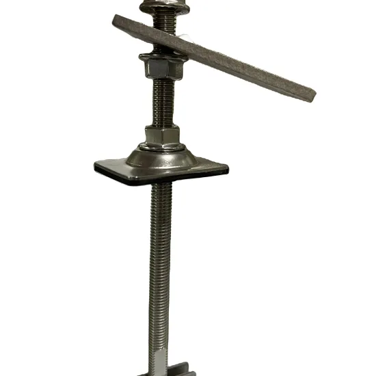 Wholesale Rineng Solar Roof Hanger Bolt Double Screw Mounting for Wood