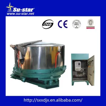 big capacity inverter control textile centrifugal dewatering machine
