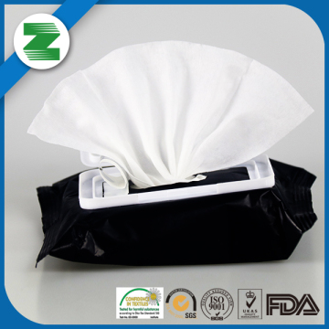 Alcohol free professional 40gsm spunlace skin care wipes