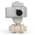 PPH Union Ball Valve Electric Actuated