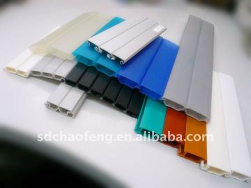 colorful plastic door slat used in cupboard
