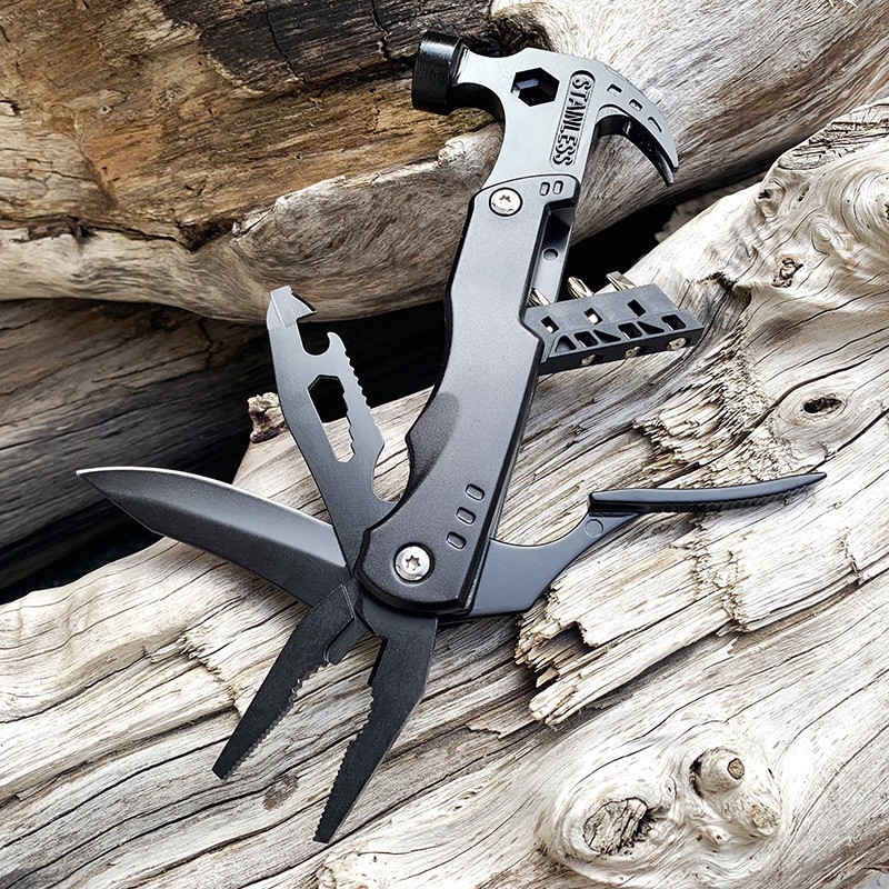 Multifunctional Pliers Survival Horn Hammer