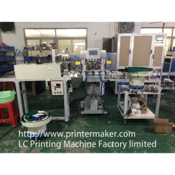 6-kleuren automatische padprinter M6-CP voor fopspeenschilden