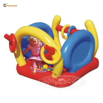 PVC Small Inflatable Ball Pit Toy-8103 4 in 1 Magic Playground