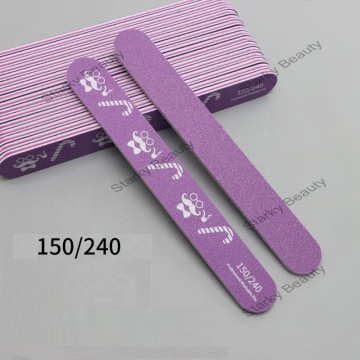 Personalized Wholesale Double-Sided Nail Files & Buffers - Cute Sponge Polishing 180 Grit Manicure Tool