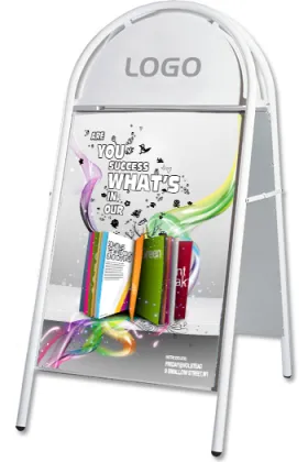 Metal poster sign board, pavement board