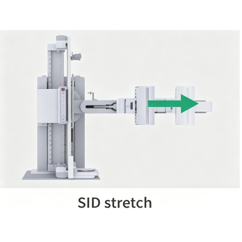 High End DRF X Ray Equipment PLD9600 Series 500kHz High Frequency Generator Imported Large Heat Capacity X-ray Tube