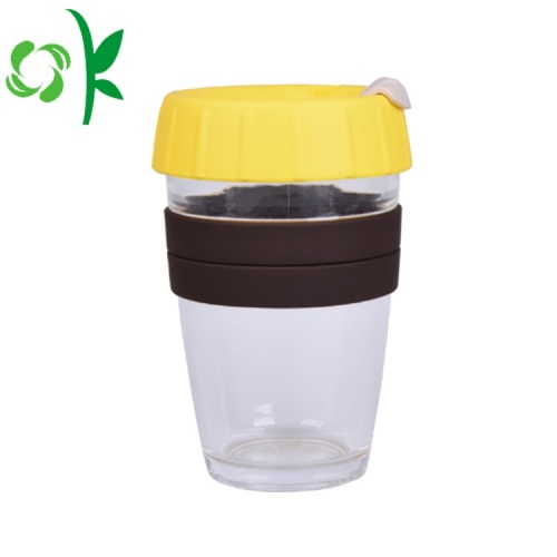 Custom Muliti-Color Silicone Coffee Cup Sleeve med logotyp