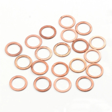 Red Copper Flat Washer Manufacturer: Export Thick Flat Washers with Custom Inner Diameters