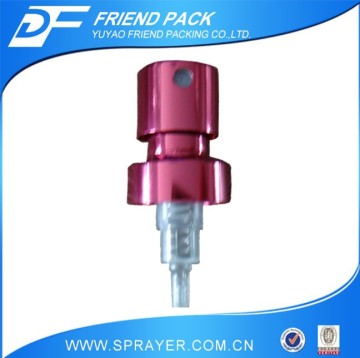 Metal aluminium 15/400 perfume sprayer for glass bottle,perfume crimp pump/ perfume sprayer pump