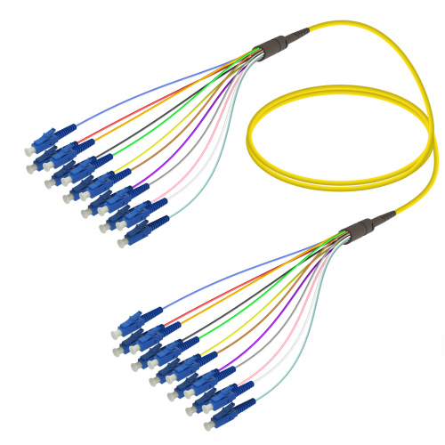 12F Cable de distribución Mini de 3.0 mm preferente con ventilador de 0.9 mm para DADA Center
