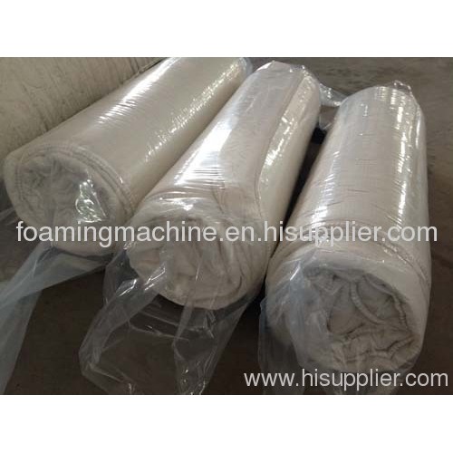 mattress rolled pack machine