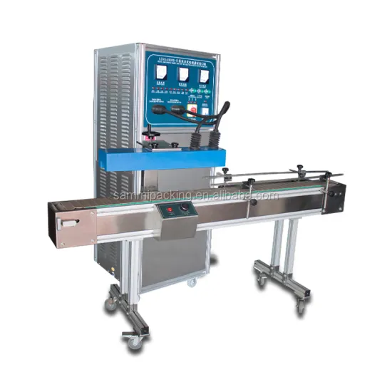 High Speed Automatic Water Cooling Continuous Aluminum Foil Induction Sealer Machine