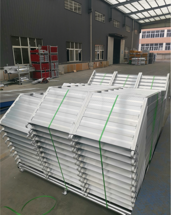 Aluminum Staircase used for Ringlock Scaffolding