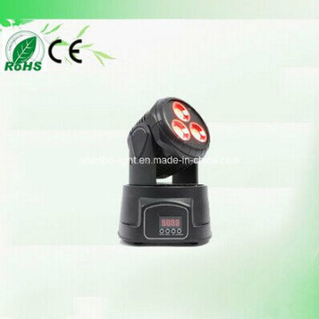 3*15W RGB Mini Wash LED Moving Head Light