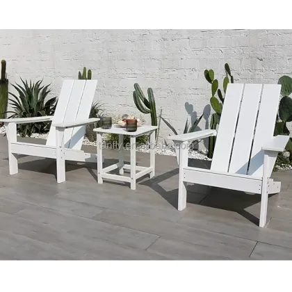 Waterproof HDPE Plastic Foldable Adirondack Chair