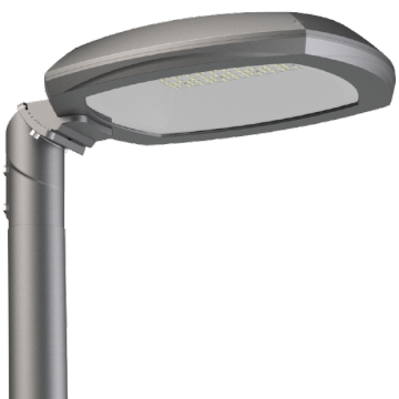 Stylish Efficient Vertical Pedestrian Street Light Head