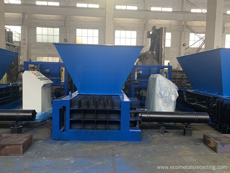 Hydraulic Horizontal Aluminum Cans Press Baler Machine