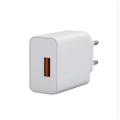 12W 1-Port USB-väggladdare för mobiltelefoner