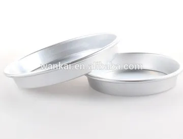 Shallow aluminum Pizza fry pan for pancake
