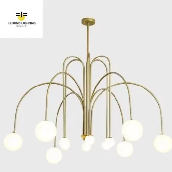Lumind Decor Ceiling Lamps: Nordic Modern Luxury Chandeliers for Living Room and Bedroom