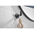 Matte Black Right Angle Bath Robe Hook