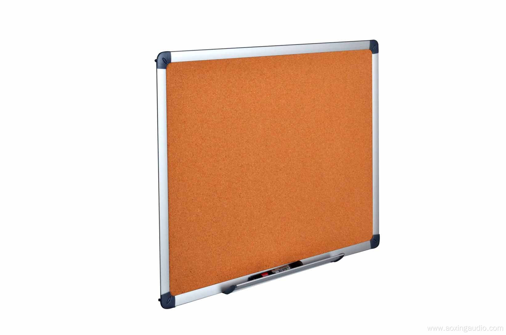 Wall hang noticeboard Green Felt Aluminium frame board